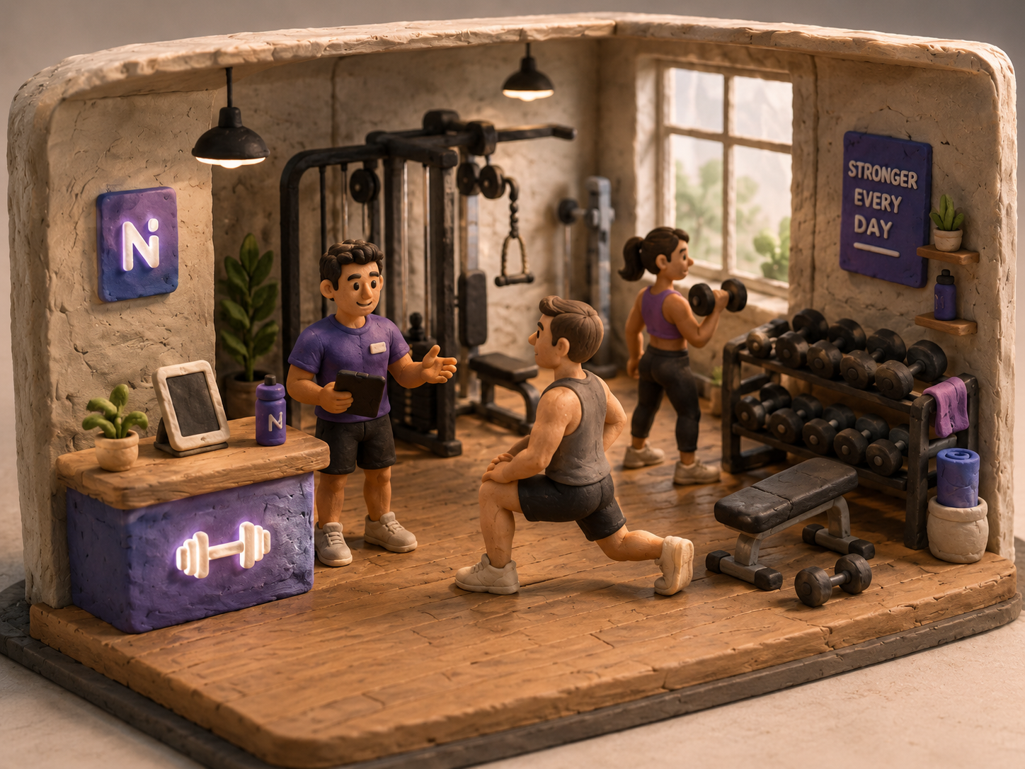 Illustration representing Neutrax Gym OS