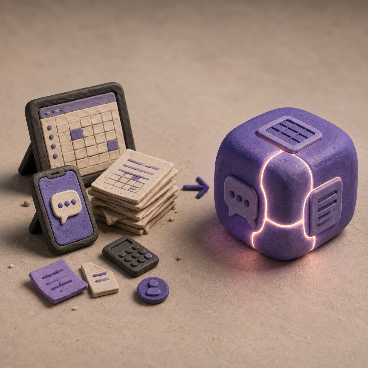 Illustration for "Why we build the backbone, not just apps"